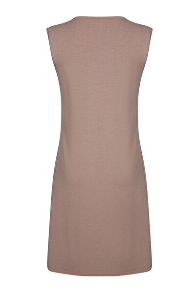 Aker Sıfır Kol Bisiklet Yaka Tunik