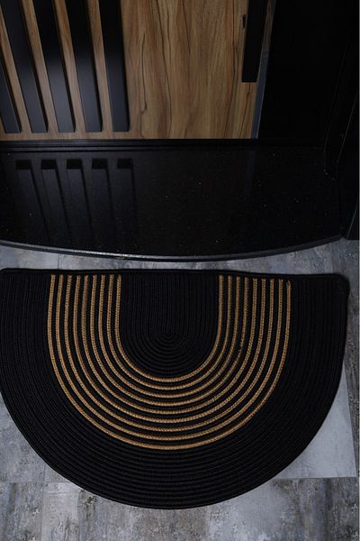 ModaCardin Door Front Mat Toilet Seat Front Countertop Front Jute Straw Mat