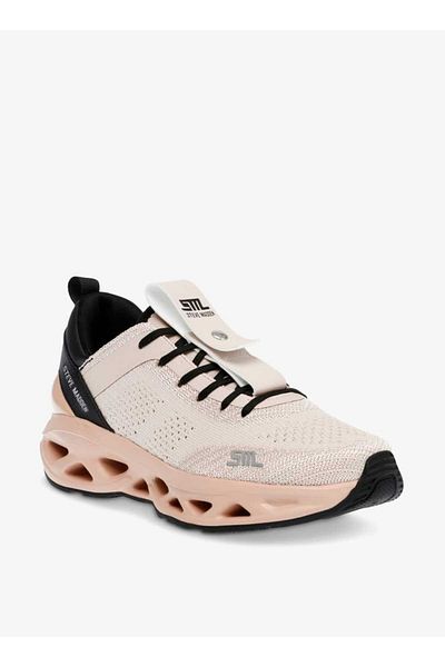 Steve Madden Women's Textured Sneakers with Lace-Up Closure