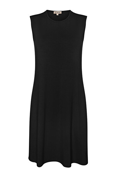 Aker Sıfır Kol Bisiklet Yaka Tunik