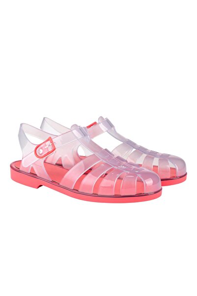 IGOR S10261 Біарріц - Кришталеві прозорі сандалі з коралом