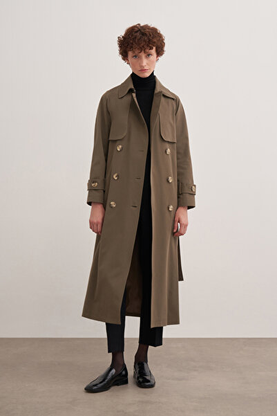 Aker Çift Rüzgarlıklı Kruvaze Trençkot