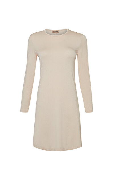 Aker Uzun Kollu Bisiklet Yaka Tunik