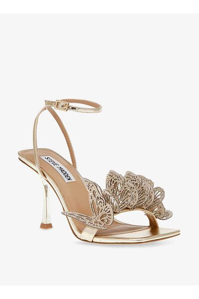 Steve Madden Women's Butterfly Accent Sandals with Buckle Closure