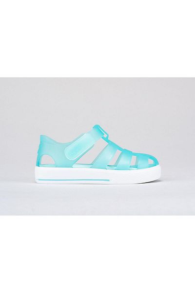 IGOR Sandale unisex pentru copii Flex Foam Velcro - Anti-alunecare Star, Transparente S10171 U