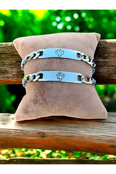 Butik Ateş ve Su Çift Bilekliği