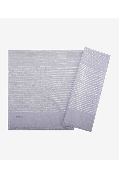 Aker 75x200 1042brl Kadife Şeritli Şal