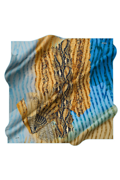 Aker Tivil de mătase 90X90 - Design confortabil și elegant