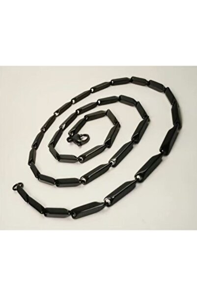 vogutima jewelery&silver by timuçin mavili قلادة من الفولاذ بتصميم نحيف من ال...