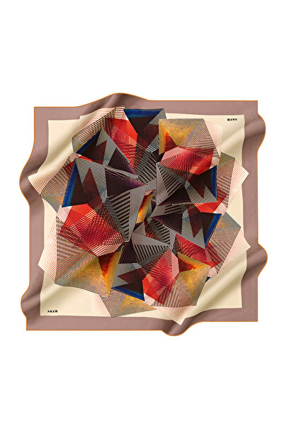 Aker 90X90 İpek Krep Saten