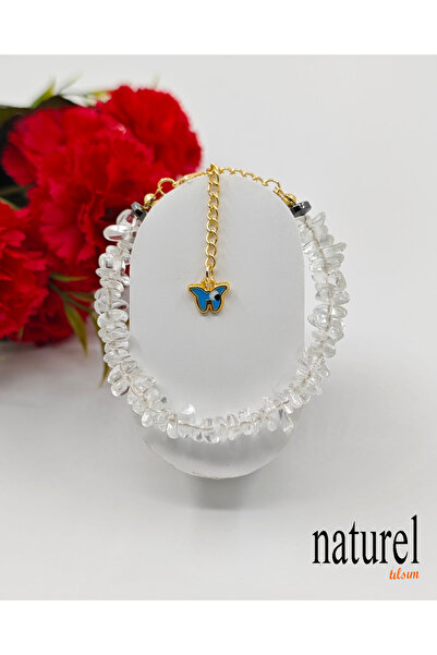 Naturel Tılsım سوار نسائي من حجر الكوارتز الكريستالي المكسور الطبيعي