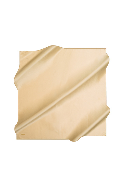 Aker 90x90 7747758 Плоский шовковий креп-сатеневий шарф