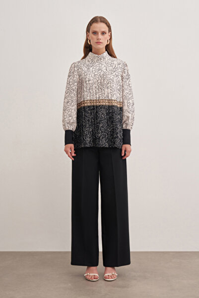 Aker 2248111 Çiçek Baskılı Bluz