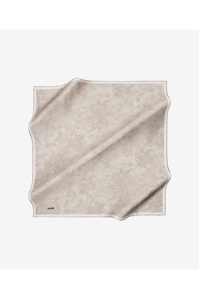 Aker 7208701-331 Γυναικείο μεταξωτό φουλάρι Goldoluk Stone Color Cloud Pattern