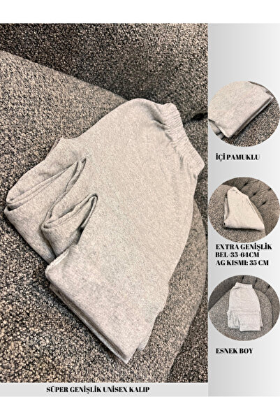 BERNEO Unisex Şardonlu Esnek İçlik Alt