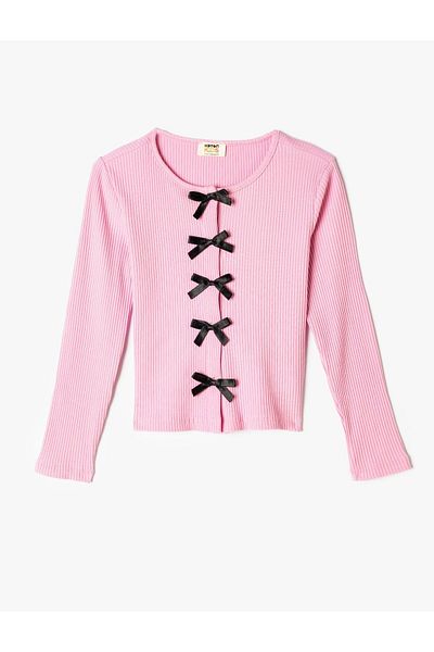 Koton Pink Girl's T-Shirt 5Wkg10411Ak