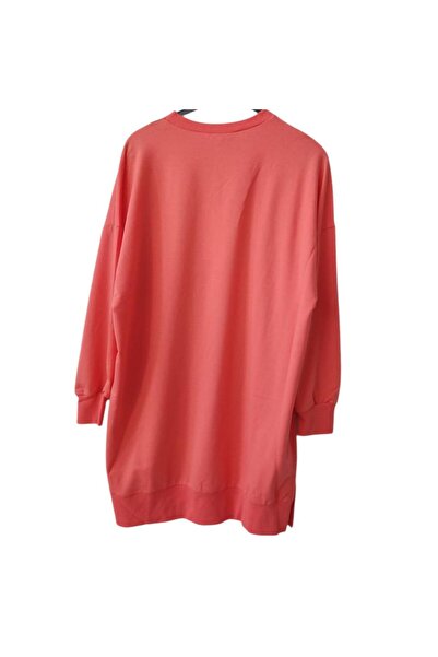 Loreen by Puane Coral Pink Women's Sports Tunic - Comfortable and Simple Cotton Blend