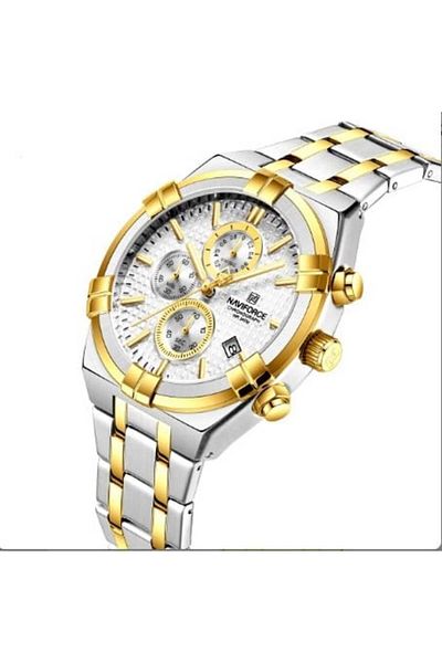 Naviforce Men's Watch with Steel Band Function - 2130