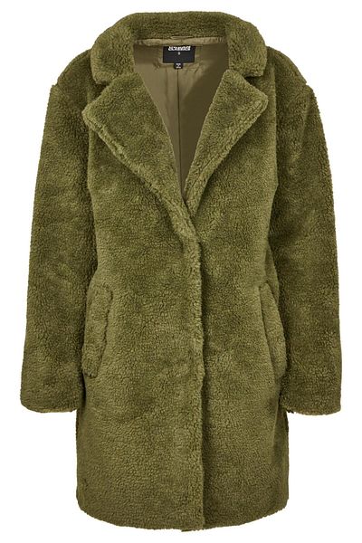 Urban Classics Damen Oversized Sherpa Coat