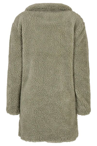 Urban Classics Damen Ladies Oversized Sherpa Coat