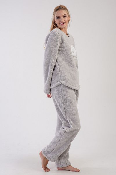 LOUP DORE Set de pijamale Welsoft cu mânecă lungă pentru femei