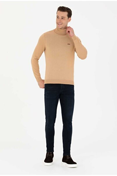 U.S. Polo Assn. Ανδρικό πουλόβερ Coconut Basic