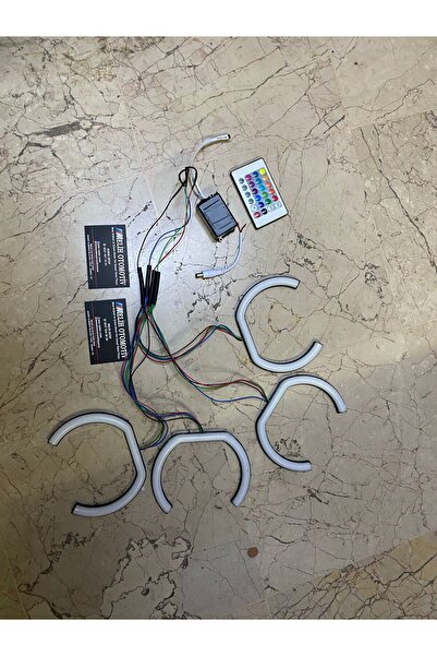 APEXİ BMW 3 SERİSİE36 E46 E90 E92 E93 F DİZAYN 16 RENK KUMANDALI RGB  ANGEL T...