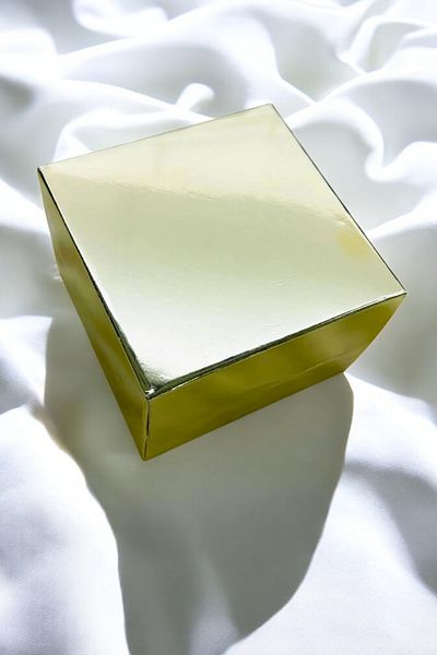 PETEK AKSESUAR GOLD METALIZED GIFT BOX