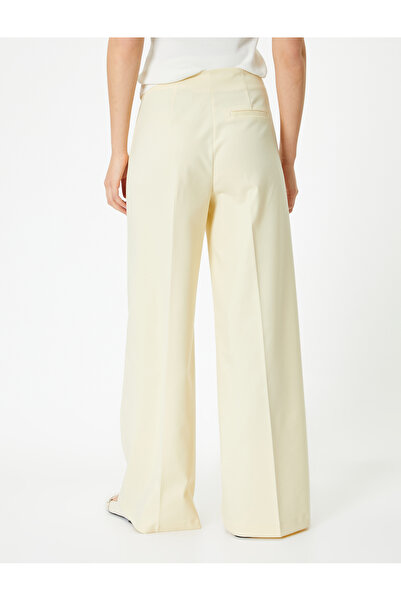 Koton Palazzo Pantolon Bol Paça Normal Bel