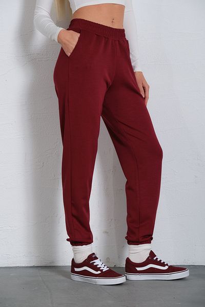 Domoda Pavia - Modal Women's Jogger Sweatpants with Elastic Waist and Leg @Pavia