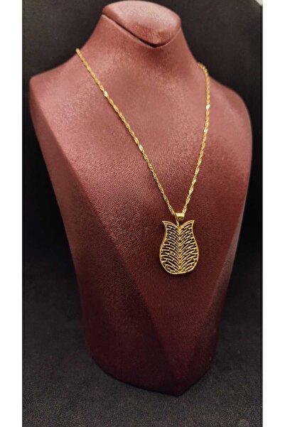 kuyumcu nurettin 7,50 gr (GRAM) Gül Model Kolye 22 Ayar Altın