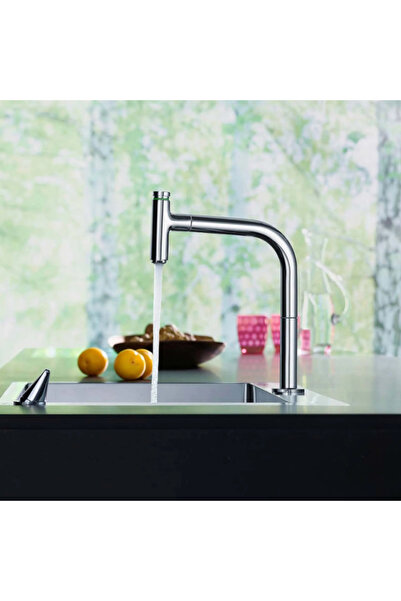 Hansgrohe Metris Select M71 Eviye Bataryası 2 Delikli Spiralli 1jet Sbox