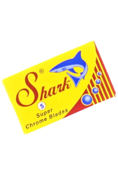 Shark Super Chrome Tıraş Bıçağı 1 Adet 5'li Kutu Jilet (5 Adet Yaprak Jilet)