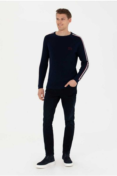 U.S. Polo Assn. Мъжки тъмносин пуловер