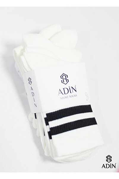 Adin Bambu Spor Tenis Çorap Dikişsiz 6’lı (Burun Dikişsiz , Soft Yıkamalı)