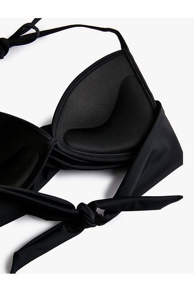 Koton Top de bikini Push Up cu căptușeală pentru gât