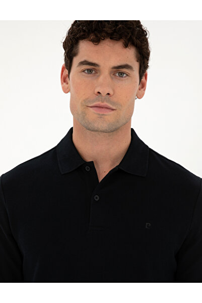 Pierre Cardin Μαύρο Slim Fit Basic Φούτερ 50294438-VR046