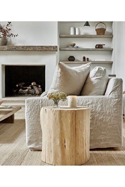 Home Ağaç kütük sehpa Komodin