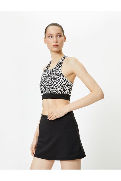 Koton Tennis Skirt with Leggings High Waist Slim Fit
