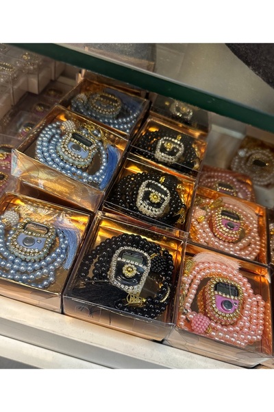 Mgs Σετ 10 χάντρες προσευχής με πέρλες και πέτρες υπενθύμισης - Παρακαλούμε να σημειώσετε το χρώμα