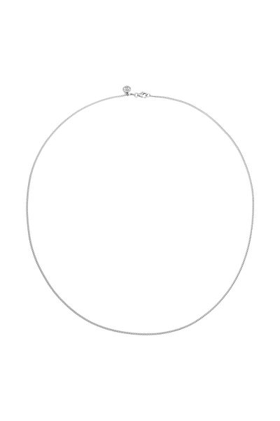 HAZE & GLORY Halskette Hg - Halskette Unisex aus 925er Sterlingsilber, Schmuck Unisex, Oxidiertes Silber