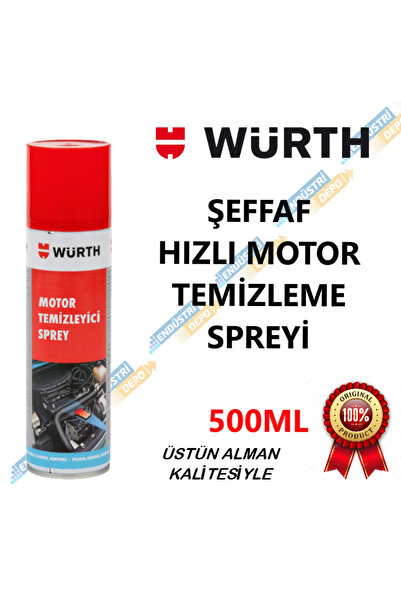 Würth Hızlı Motor Temizleme Spreyi 500 ML