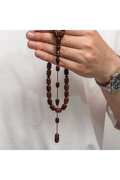 Skygo Pressed Amber Prayer Beads