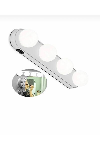 Naturalove Vantuzlu 4 LEDLİ Makyaj Aynası Işığı