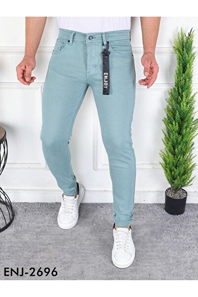 Enjoy RAHAT GİYİM LİKRALI PAMUKLU PARÇA BOYA JEANS