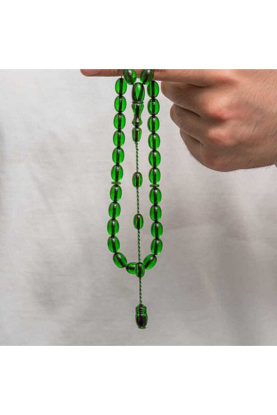Skygo Pressed Amber Prayer Beads