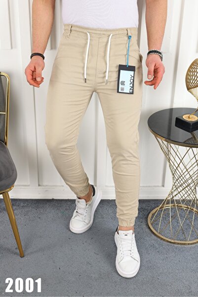 Enjoy YUMUŞAK DOKUNUŞLU RAHAT GİYİM LİKRALI BEL PAÇA LASTİK PANTOLON