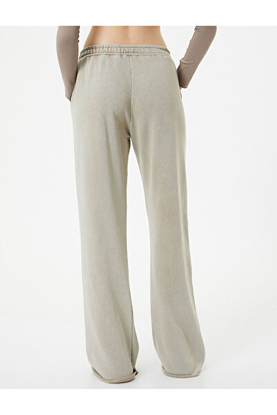 Koton Geniş Paça Eşofman Altı Beli Bağlamalı