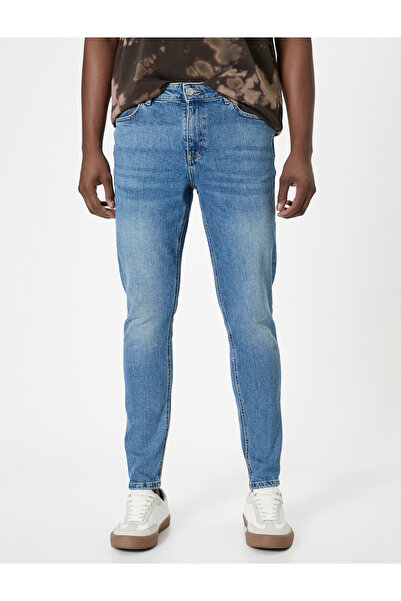 Koton 4sam40059nd Ανδρικό Jean Παντελόνι Medium Indigo