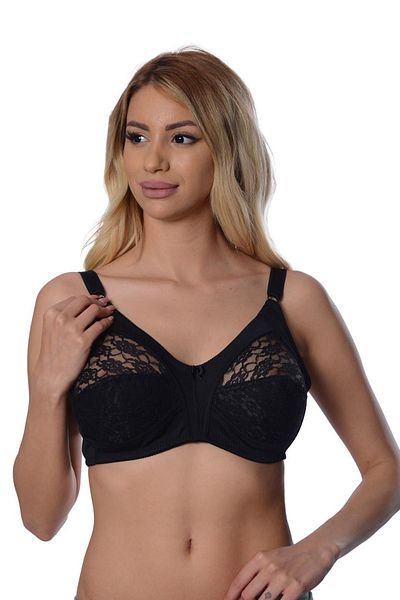 Sistina Podprsenka Recovery Black Lace Bra 503 - Velikost 110 105008